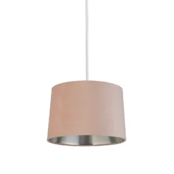 House Beautiful Samet Velvet Drum Shade - Pink - 30cm 10 House Beautiful Samet Velvet Drum Shade - Pink - 30cm -Luxe Light Shop 12882905 1834861162899426