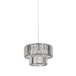 Blair Easy Fit Lamp Shade - Chrome -Luxe Light Shop 12886899 2034975483762281