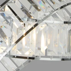 Dita 2 Band Chrome Non-Elec Light Shade -Luxe Light Shop 12886903 1024911167664495