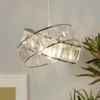 Dita 2 Band Chrome Non-Elec Light Shade 1 Dita 2 Band Chrome Non-Elec Light Shade -Luxe Light Shop 12886903 4495042035752360