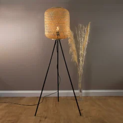 Reid Bamboo Floor Lamp -Luxe Light Shop 12891604 1184920555983910
