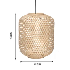 Reid Bamboo Easy Fit Shade -Luxe Light Shop 12891605 7474860401926377