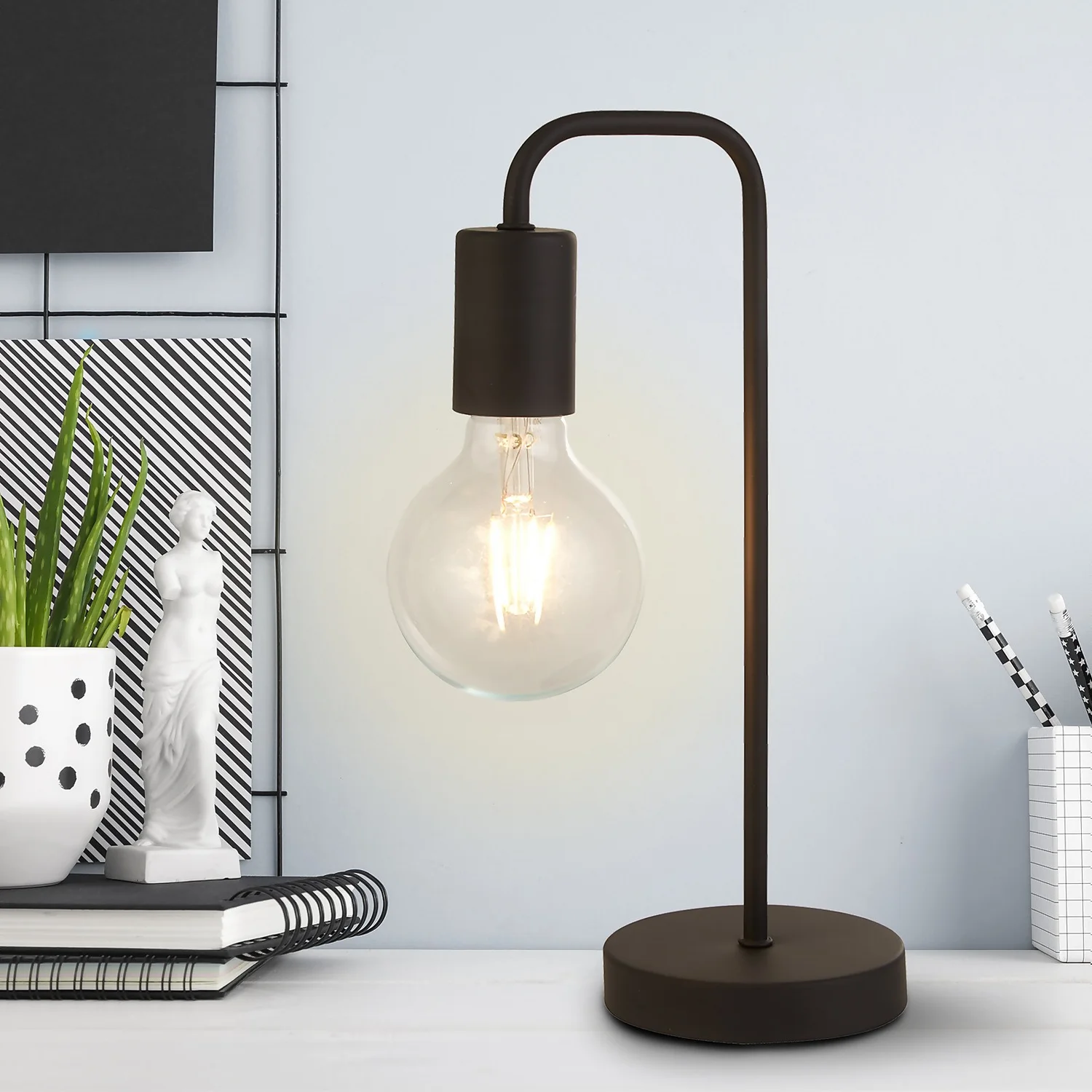 Jay Table Lamp - Charcoal 9 Jay Table Lamp - Charcoal - Image 7
