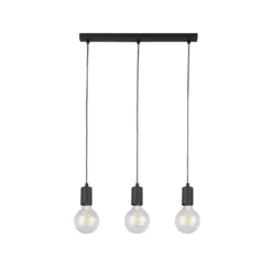 Jay 3 Light Ceiling Fitting - Charcoal 13 Jay 3 Light Ceiling Fitting - Charcoal -Luxe Light Shop 12908187 4044936635544920