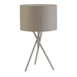 Bella Tripod Table Lamp - Grey -Luxe Light Shop 12908191 1484899249614838