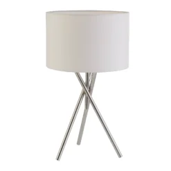 Bella Tripod Table Lamp - White -Luxe Light Shop 12908192 1474899249849405