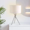 Bella Tripod Table Lamp - White -Luxe Light Shop 12908192 1844899249788910