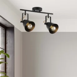 Abigail 2 Lamp Spotlight Bar - Black 9 Abigail 2 Lamp Spotlight Bar - Black -Luxe Light Shop 12909851 1394845849312351