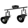 Abigail 2 Lamp Spotlight Bar - Black 2 Abigail 2 Lamp Spotlight Bar - Black -Luxe Light Shop 12909851 4904845849265590