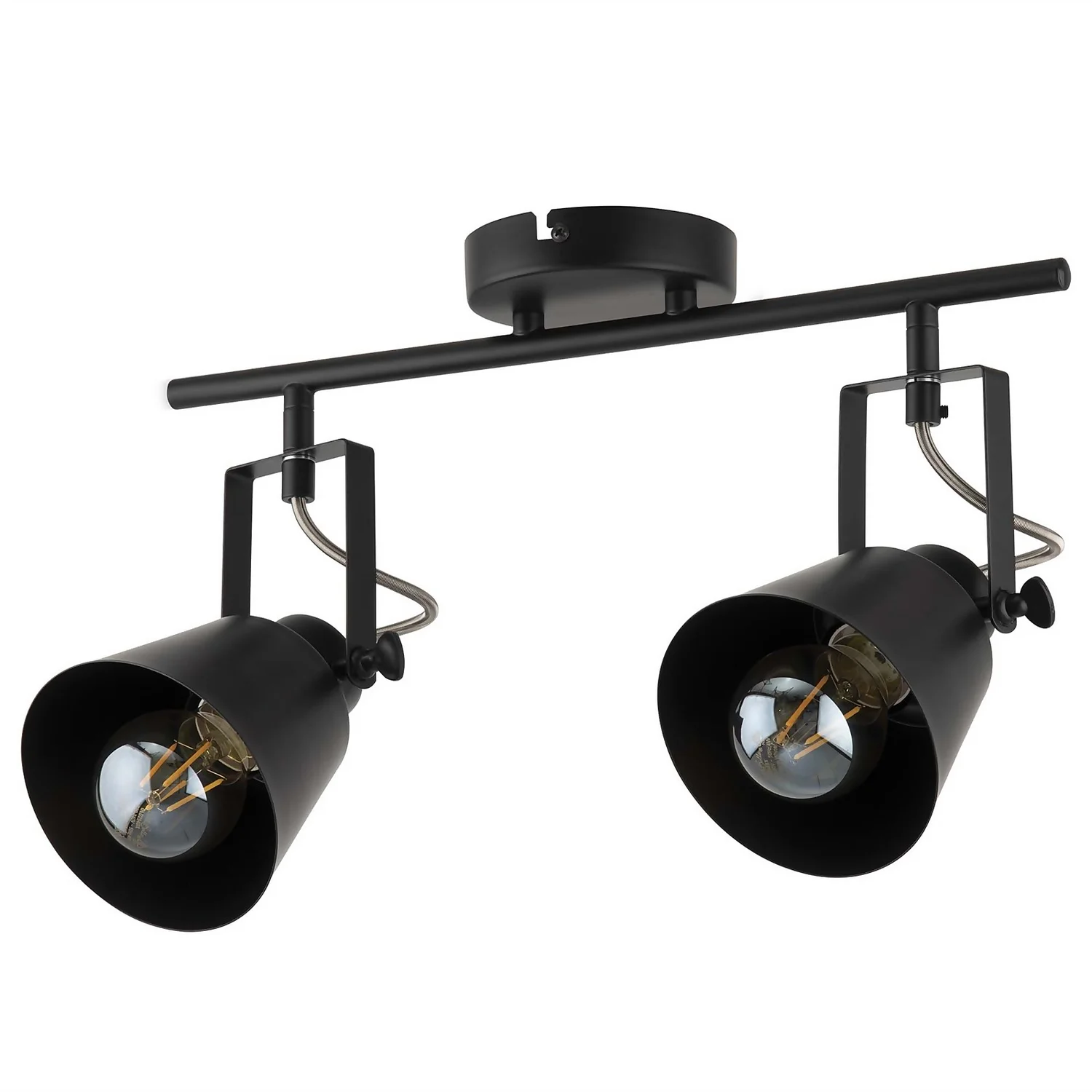 Abigail 2 Lamp Spotlight Bar - Black 3 Abigail 2 Lamp Spotlight Bar - Black