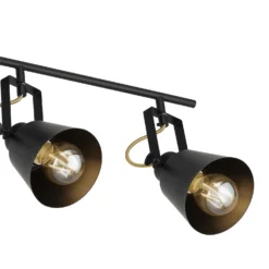 Abigail 4 Lamp Spotlight Bar - Black -Luxe Light Shop 12909853 1874845849478434