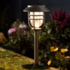 Solar Company Caged Stake Lantern 2 Solar Company Caged Stake Lantern -Luxe Light Shop 12912164 8745042097074235