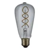 TCP Decorative Lightbulb Soft Filament ST64 Cage ES 4W/23W Cage Cool Smoked 1 Pack 1 TCP Decorative Lightbulb Soft Filament ST64 Cage ES 4W/23W Cage Cool Smoked 1 Pack -Luxe Light Shop 12968018 1794853931462498