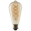 TCP Decorative Lightbulb Soft Filament ST64 Cage ES 4W/23W Warm Amber 1 Pack -Luxe Light Shop 12968021 1944853931462477