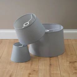 Clyde Grey Taper Shade - 20cm 13 Clyde Grey Taper Shade - 20cm -Luxe Light Shop 13139363 1434920559401810