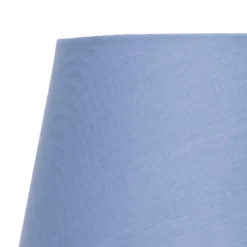 Clyde Blue Taper Shade - 20cm -Luxe Light Shop 13139364 5154900551644583