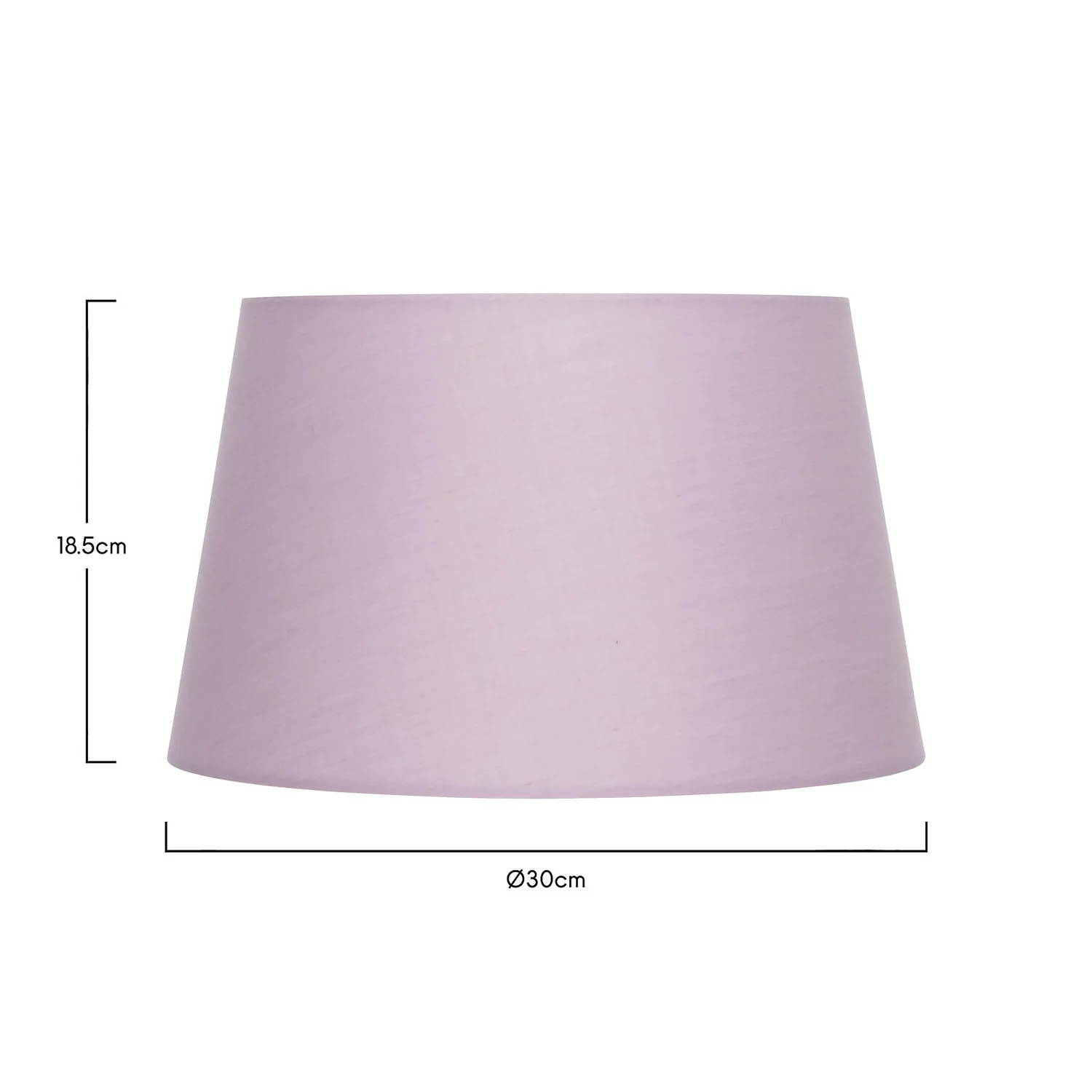 Clyde Mauve Taper Shade - 30cm 6 Clyde Mauve Taper Shade - 30cm - Image 4