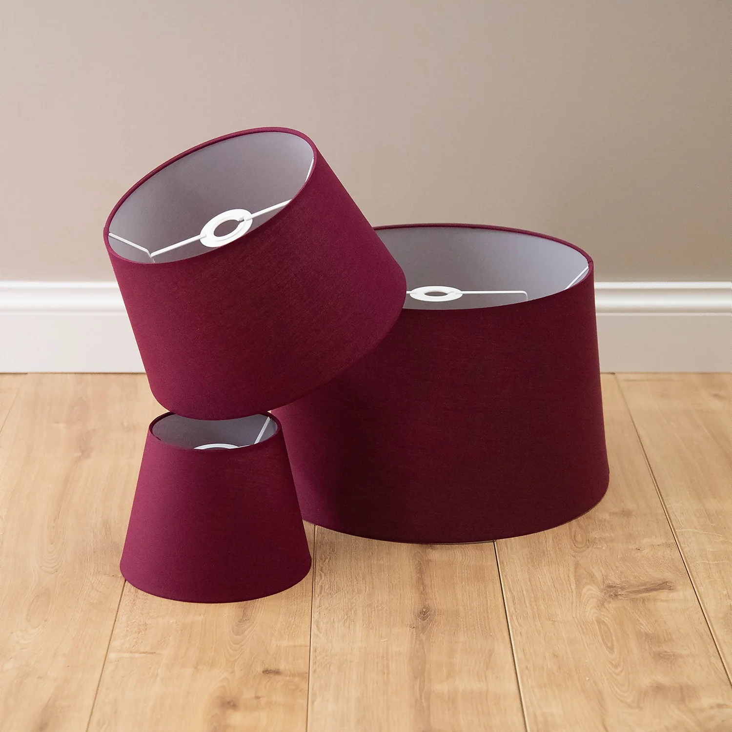 Clyde Plum Taper Shade - 40cm 8 Clyde Plum Taper Shade - 40cm - Image 6