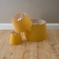 Clyde Ochre Taper Shade - 40cm -Luxe Light Shop 13139379 1454920560069844