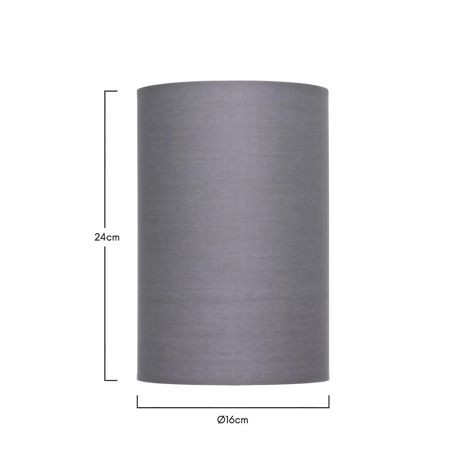 Clyde Charcoal Cylinder Shade - 16cm 7 Clyde Charcoal Cylinder Shade - 16cm - Image 5