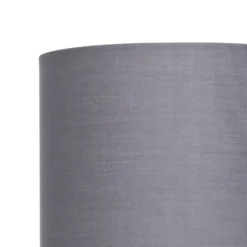 Clyde Charcoal Cylinder Shade - 16cm 11 Clyde Charcoal Cylinder Shade - 16cm -Luxe Light Shop 13139383 1524900551072516