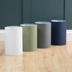 Clyde White Cylinder Shade - 16cm 14 Clyde White Cylinder Shade - 16cm -Luxe Light Shop 13139387 1234944148547052