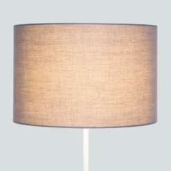 Clyde Charcoal Drum Shade - 30cm 10 Clyde Charcoal Drum Shade - 30cm -Luxe Light Shop 13139390 1934900551686517