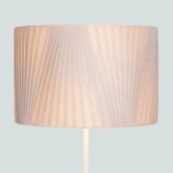 Raye Champagne Drum Pleated Silk Shade - 30cm 12 Raye Champagne Drum Pleated Silk Shade - 30cm -Luxe Light Shop 13139396 1484900555283793
