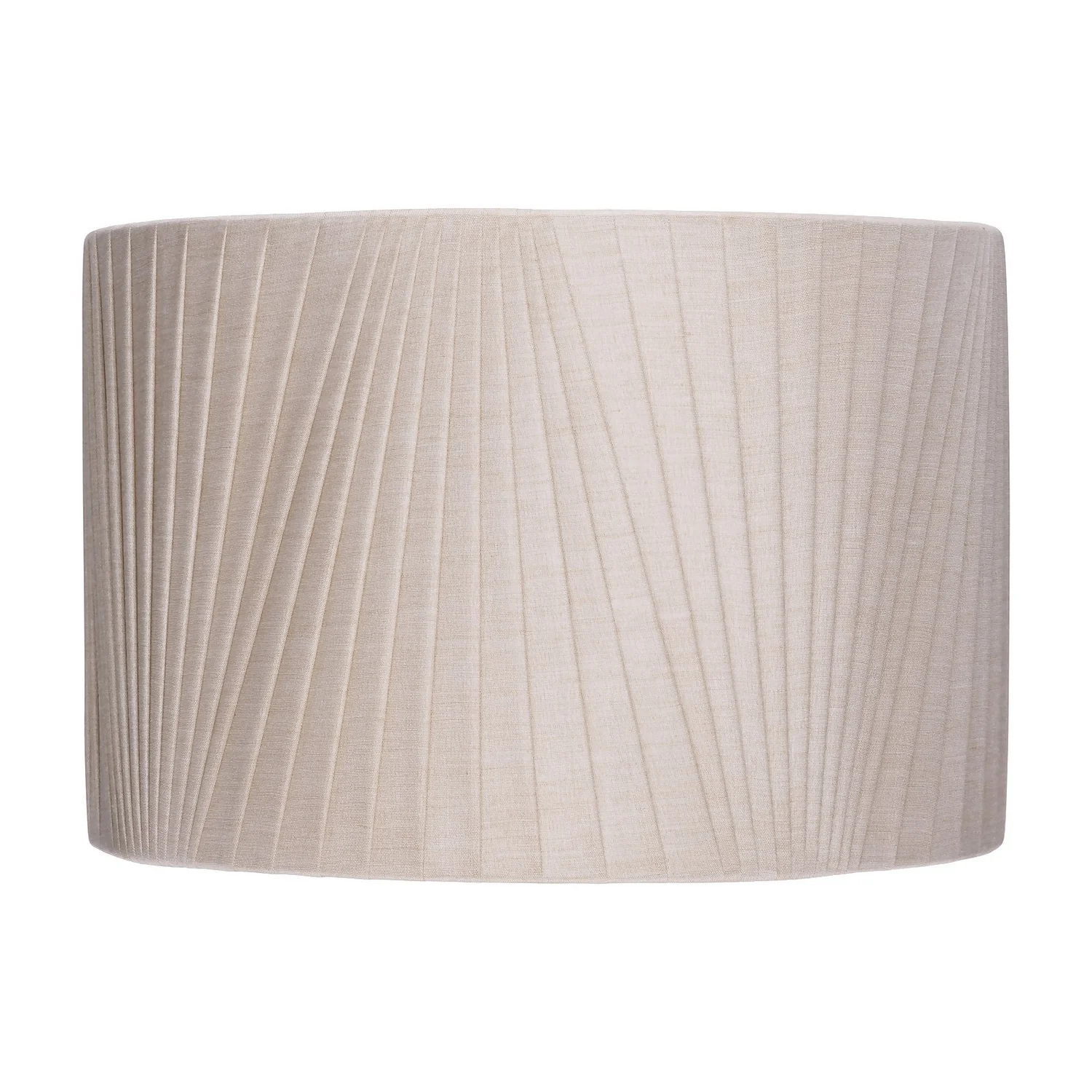 Raye Champagne Drum Pleated Silk Shade - 30cm 4 Raye Champagne Drum Pleated Silk Shade - 30cm - Image 2