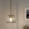 Bellevue 1 Light Industrial Pendant - Brass 1 Bellevue 1 Light Industrial Pendant - Brass -Luxe Light Shop 13157969 2135007607958388