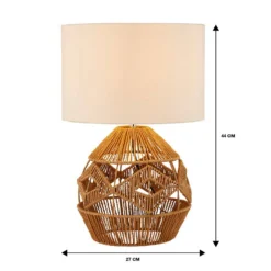 Kai Woven Table Lamp -Luxe Light Shop 13157972 1564945615751679