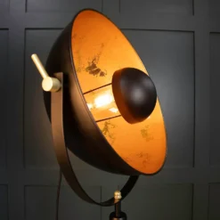 Kennedy Black & Gold Floor Lamp -Luxe Light Shop 13191218 1274958577165489