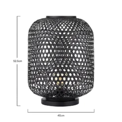 Reid Black Floor Lantern 16 Reid Black Floor Lantern -Luxe Light Shop 13191224 1674896452379036
