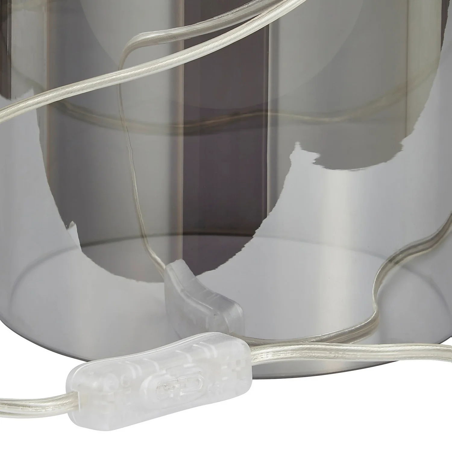 Jinx Table Lamp - Smoked Glass 6 Jinx Table Lamp - Smoked Glass - Image 4