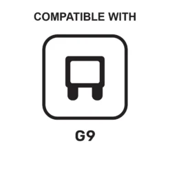 Safi Glass Table Lamp - Chrome Smoke -Luxe Light Shop 13208315 2125047045187841