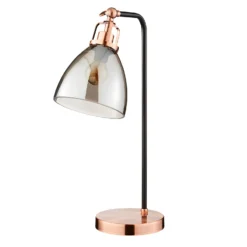 Decan Table Lamp - Smoke & Copper -Luxe Light Shop 13208318 1984896913331706
