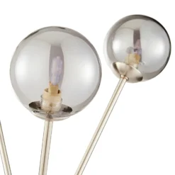 Orb 3 Light Floor Lamp - Nickel Smoke -Luxe Light Shop 13208323 1524896913572048
