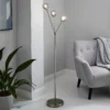 Orb 3 Light Floor Lamp - Nickel Smoke -Luxe Light Shop 13208323 1684896913458471