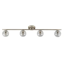 Orb 4 Lamp Spotlight Bar - Nickel Smoke 9 Orb 4 Lamp Spotlight Bar - Nickel Smoke -Luxe Light Shop 13208325 5484896913544613