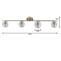 Orb 4 Lamp Spotlight Bar - Nickel Smoke 11 Orb 4 Lamp Spotlight Bar - Nickel Smoke -Luxe Light Shop 13208325 5554909895384841