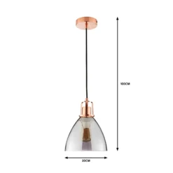 Decan Pendant - Smoke & Copper 11 Decan Pendant - Smoke & Copper -Luxe Light Shop 13208327 2114909895281221