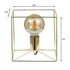 Edge Table Lamp - Polished Nickel -Luxe Light Shop 13208338 1724909895535696