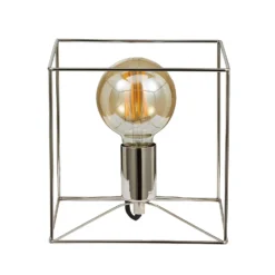 Edge Table Lamp - Polished Nickel -Luxe Light Shop 13208338 7714896913758318