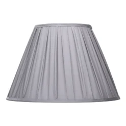 Raye Dove Pleated Taper Silk Shade - 40cm 11 Raye Dove Pleated Taper Silk Shade - 40cm -Luxe Light Shop 13222466 1384946175761166