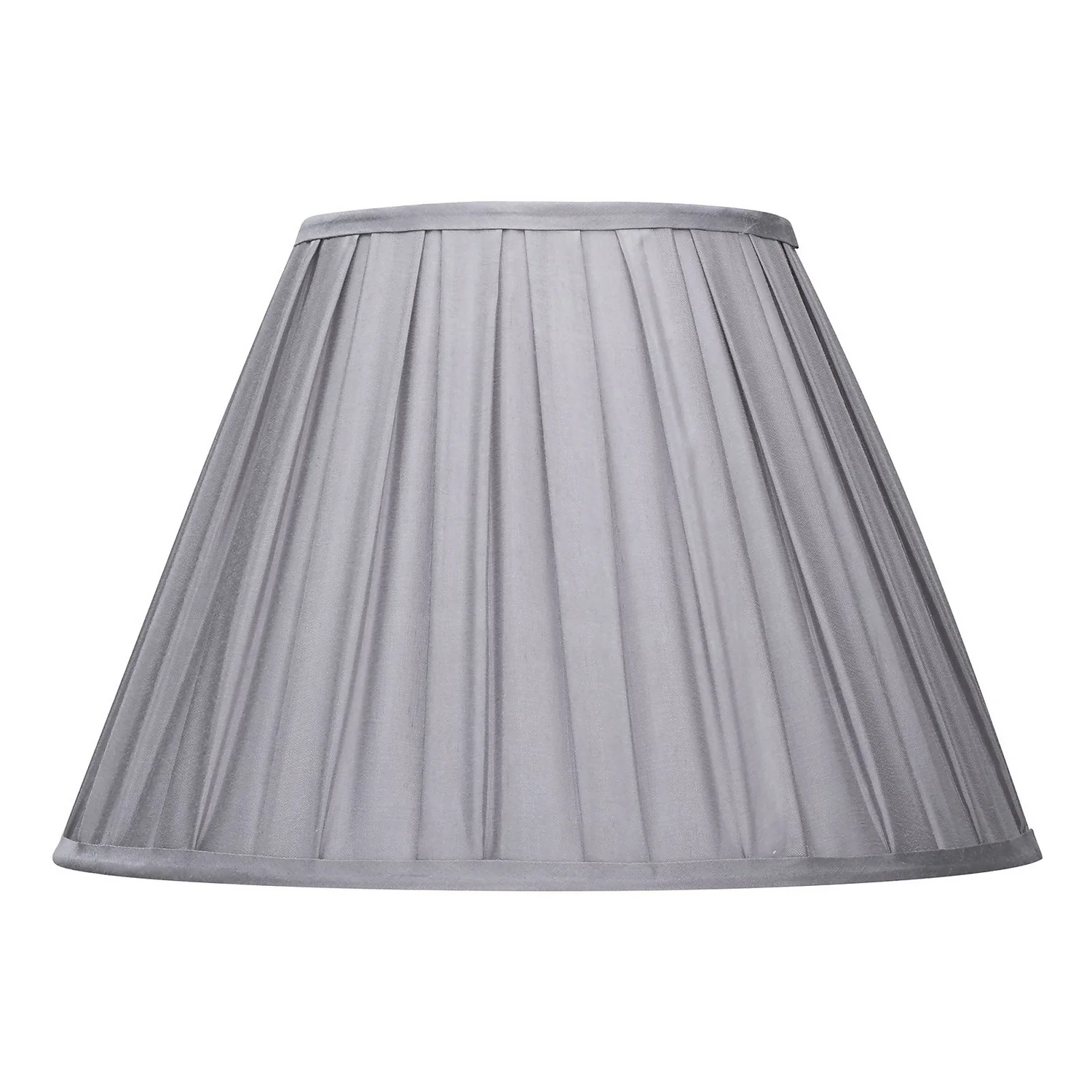 Raye Dove Pleated Taper Silk Shade - 40cm 4 Raye Dove Pleated Taper Silk Shade - 40cm - Image 2