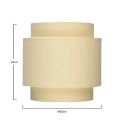 Finn Tier Drum Lemon Linen Shade - 25cm 14 Finn Tier Drum Lemon Linen Shade - 25cm -Luxe Light Shop 13222470 1764901095783746