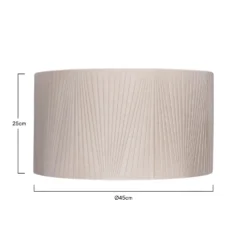 Raye Champagne Drum Pleated Silk Shade - 45cm 15 Raye Champagne Drum Pleated Silk Shade - 45cm -Luxe Light Shop 13222471 6184901095706883