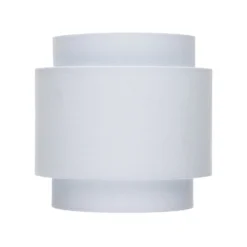 Finn Tier Drum Sky Blue Linen Shade - 25cm 11 Finn Tier Drum Sky Blue Linen Shade - 25cm -Luxe Light Shop 13222480 2354901095671093