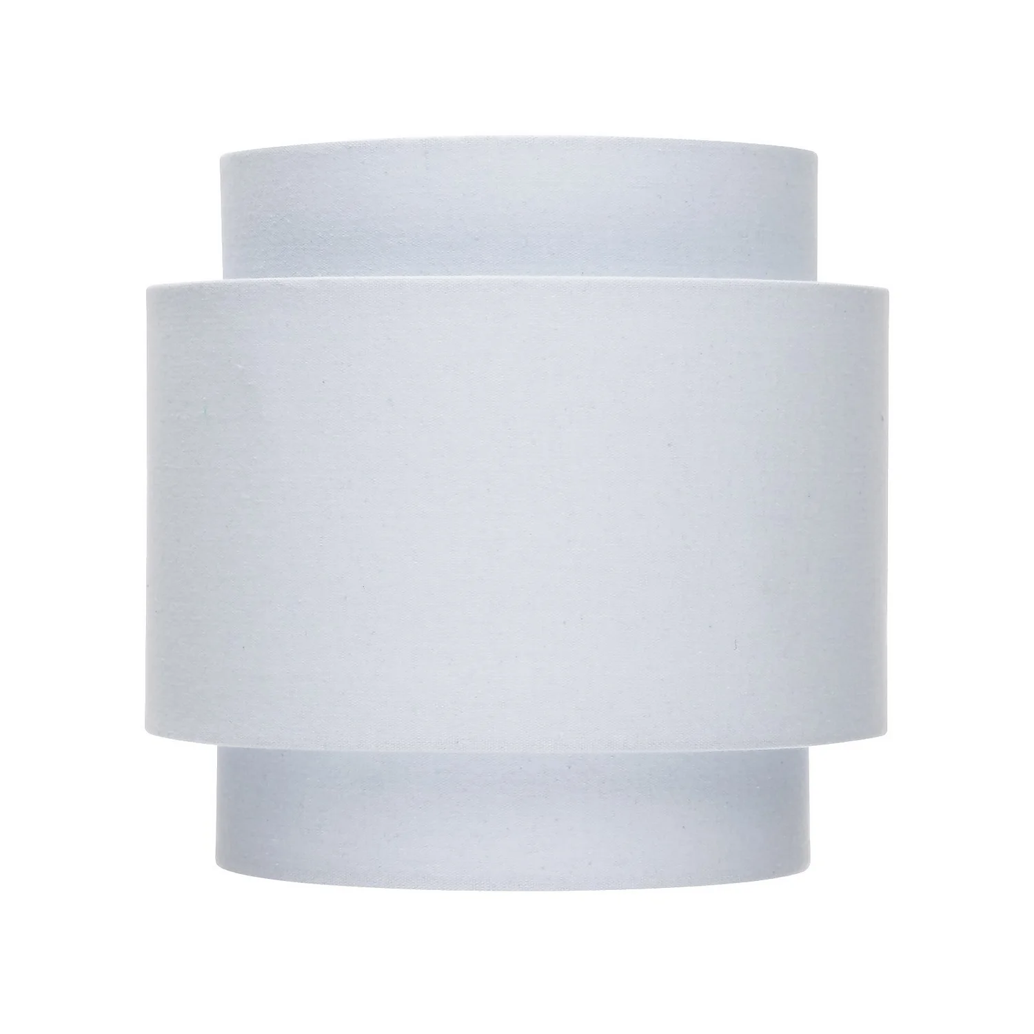 Finn Tier Drum Sky Blue Linen Shade - 25cm 4 Finn Tier Drum Sky Blue Linen Shade - 25cm - Image 2