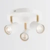 Thorpe 3 Lamp Spotlight Plate - White 1 Thorpe 3 Lamp Spotlight Plate - White -Luxe Light Shop 13239140 1594928056059483